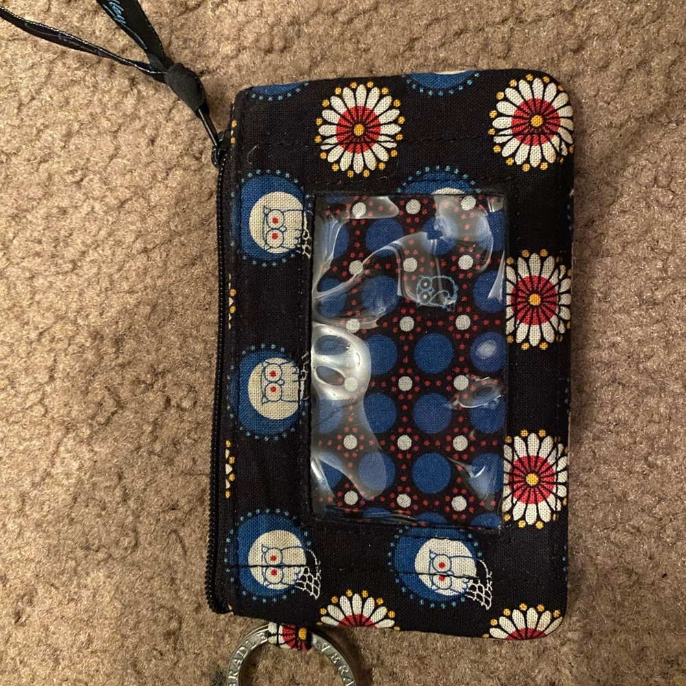 Vera Bradley coin purse with Keyring